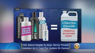 Taking 'Miracle' Solution As Cure For Autism Or Cancer Is The 'Same As Drinking Bleach', FDA Says