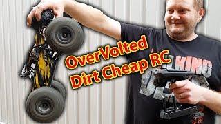 8S Steves Crazy OverVolted Cheap RC Car