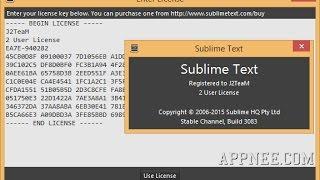 Sublime Text 3 License Key FREE