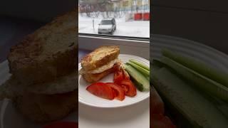 Вкусный и сытный завтрак #готовка #рецепты #завтракрецепт #сытныйзавтрак #завтракдома #