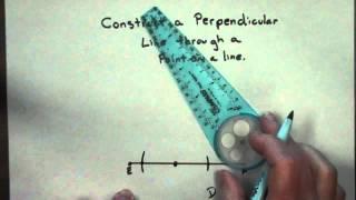 Perpendicular Line Through a Point