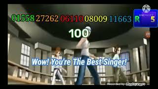 Platinum karaoke T40 Kapitan videoke score 100