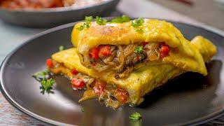 Filling And EASY TOMATO AND MUSHROOM OMELETTE | Recipes.net