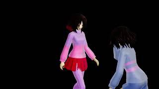 __MMD__VitalSigns2Fight (Frisk and Chara VS Betty)