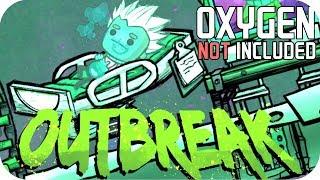 Oxygen Not Included - Ep 6 OUTBREAK UPDATE - DISEASE OUTBREAK HITS HARD!