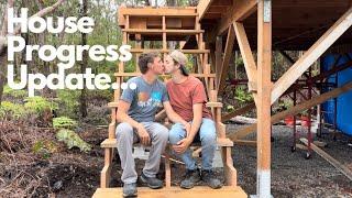 Gay Couple Vlog | Building our home in Hawaii Continues