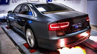 Audi S8 D4 - MRC Stage 2 with switchable pops&bangs