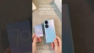 HONOR 70 | How to link with enhanced Touch 'n Go?