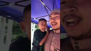 Selamat Hari Raya  adik kamaludin | feedvlog #kamaludin #shorts