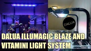 Waterbox Reef 100.3g Equipment : Dalua Illumagic Blaze and Vitamini Light System