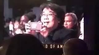 타란티노 덕질하는 봉준호 감독님 커엽 ㅋㅋㅋ