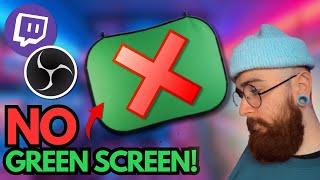 Remove OBS Webcam Background WITHOUT A Green Screen (For FREE)