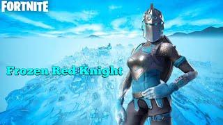 *NEW* FROZEN RED KNIGHT SKIN GAMEPLAY - FORTNITE FROZEN LEGENDS SET