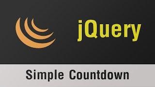 jQuery Arabic Tutorials - How To Create Simple Countdown With SetInterval