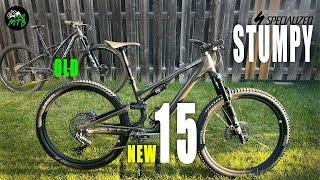 Old vs NEW Stumpjumper 15 GENIE TRAIL Bike from Specialized, Stumpy 2025