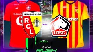 Chegou a HORA do RUSH no game EA Sports FC 25 Hour LOSC LILLE x LENS (Derby) Clássico