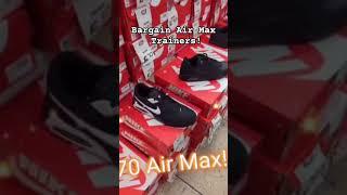 Air Max Trainers Bargain!!! #bargainingskills #bargain #airmax