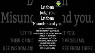 Let them judge you #bible quotes #christ #proverbs #thinkcreatelearn