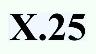 X.25