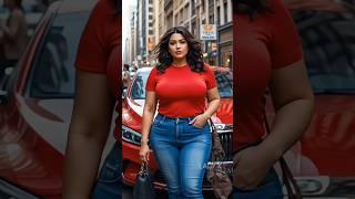LADY XX BEAUTIFUL ️ My car and my clothes are fashion#shorts   #model #plussize #beauty