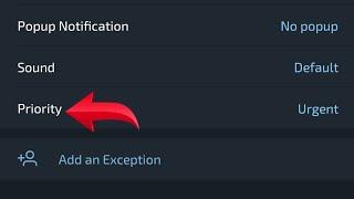 Telegram mein priority notification on off kaisa kare, How to turn on off priority notification in t