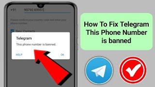 How To Fix Telegram This Phone Number is Banned [Recover]