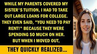 "My Parents Gave My College Money to My Sister—But Their Decision Backfired Badly!"