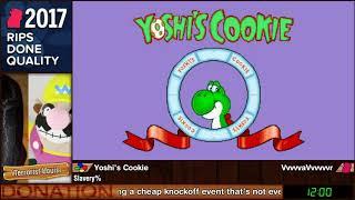 Yoshi's Cookie - Slavery% by VvvvvaVvvvvvr in 0:38 - RDQ2017