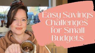 4 Savings Challenge Ideas For Low Incomes / Small Budgets | 2022 UK | Single Mum Finances UK