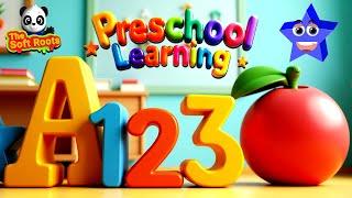 Preschool Learning for 3-Year-Olds: Fun with ABCs, Numbers, Shapes & Colors at Home