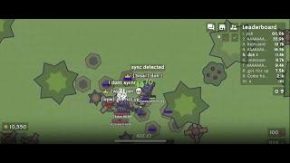 AE86 VS 2 SYNC HACKERS (MOOMOO.IO) BEST MOD 2023-2024 4 min footage