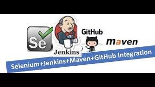 Selenium + Jenkins + GIT Integration : Run your Test Cases from GIT Hub using Jenkins