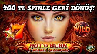  HOT TO BURN 7 DEADLY FREESPINS  YÜKSEK SPIN  PRAGMATIC SLOT OYUNLARI #CASINO #SLOT #SLOTOYUNLARI