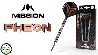 MISSION  Pheon Darts - Steel Tip - Electro - Black & Bronze