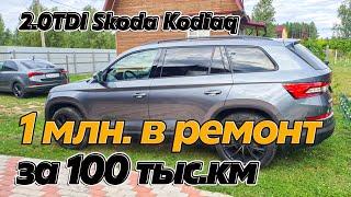 SKODA KODIAQ 2.0TDI Печаль. Истории эксплуатации от владельца