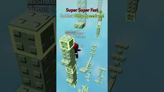 SUPER SUPER FAST Roblox Obby Speedrun!