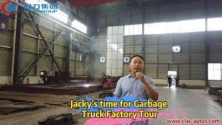 Jacky's Time~A Tour of Garbage Truck Manufacturer's Factory of CLW Group