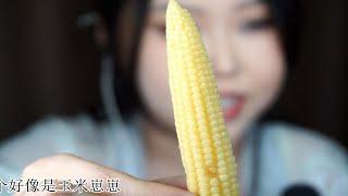 Eating ASMR | 酸辣爽脆、鮮嫩多汁的泡椒筍，嘎嘣脆的雙聲道咀嚼聲嘎嘎治愈！|【阿睡睡】