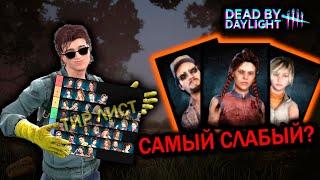 САМЫЙ СЛАБЫЙ ВЫЖИВШИЙ В DEAD BY DAYLIGHT | ТИР ЛИСТ