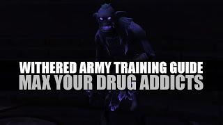 Withered Army Training Guide  - Room to Room walkthrough