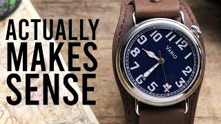 Crazy historically accurate pilots watch for under $400