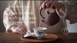 How to Brew Tea with a Gaiwan (step by step)