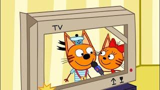 La Famille Chat | Télé-Chat | Dessins animés pour enfants | épisode 45