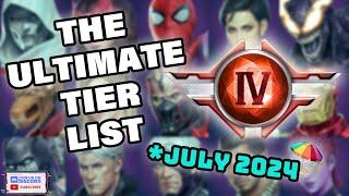 T4 TIER LIST | Ranking all 58 Characters for PVE or PVP | *July 2024* | Marvel Future Fight