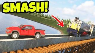 Train CRASH REALISTIC COLLISIONS | Teardown Gameplay