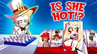 Lucifer & Alastor play CHAOTIC Guess Who in Hazbin Hotel