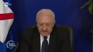 Vincenzo De Luca zittisce Vespa