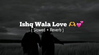 Ishq Wala Love ( Slowed + Reverb )🫶