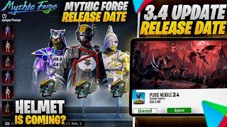 Mythic Helmet In Mythic Forge? | Mythic Forge Release Date | 3.4 Update Release Date |PUBGM