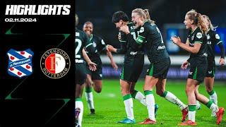 Highlights | sc Heerenveen - Feyenoord V1 | Azerion Vrouwen Eredivisie 2024-2025